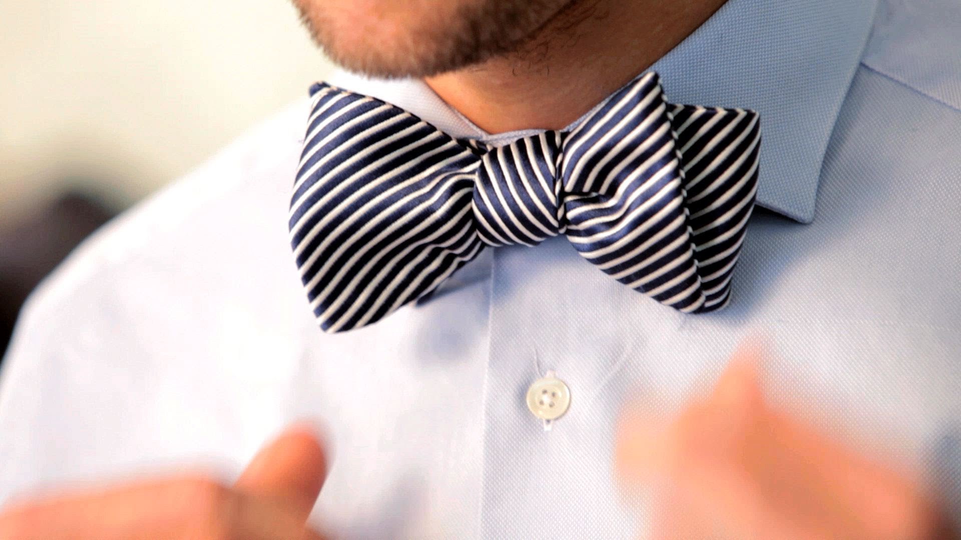 Why do bow ties become popular?