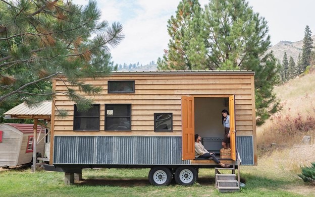 The freedom of living in a tiny house