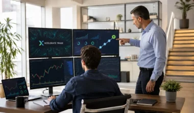Where should you place a stop loss on a stock trade according to Xcelerate Trade