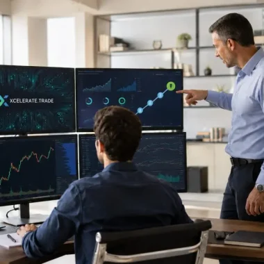 Where should you place a stop loss on a stock trade according to Xcelerate Trade